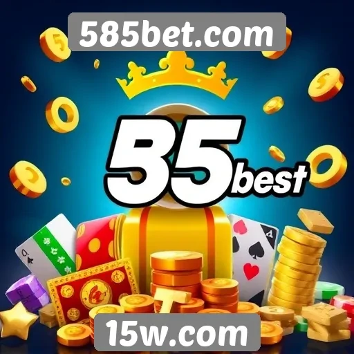 Variedade de jogos disponíveis na 585bet